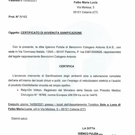 بيت للعطل Sole E Luna كاتانيا